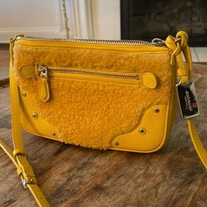 Coach Rhyder Shearling Purse